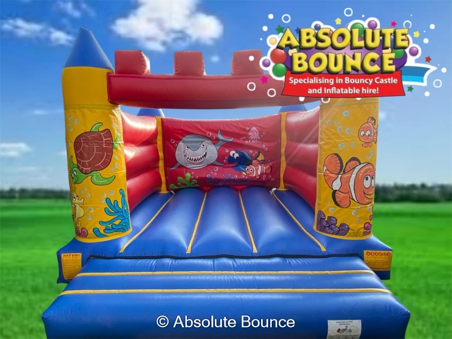 Finding nemo - available on any sized themeable inflatable - Bouncy ...